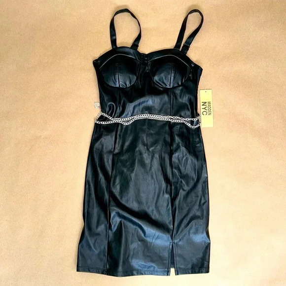 Madden NYC Bra Cup Dress - Picture 1 of 7